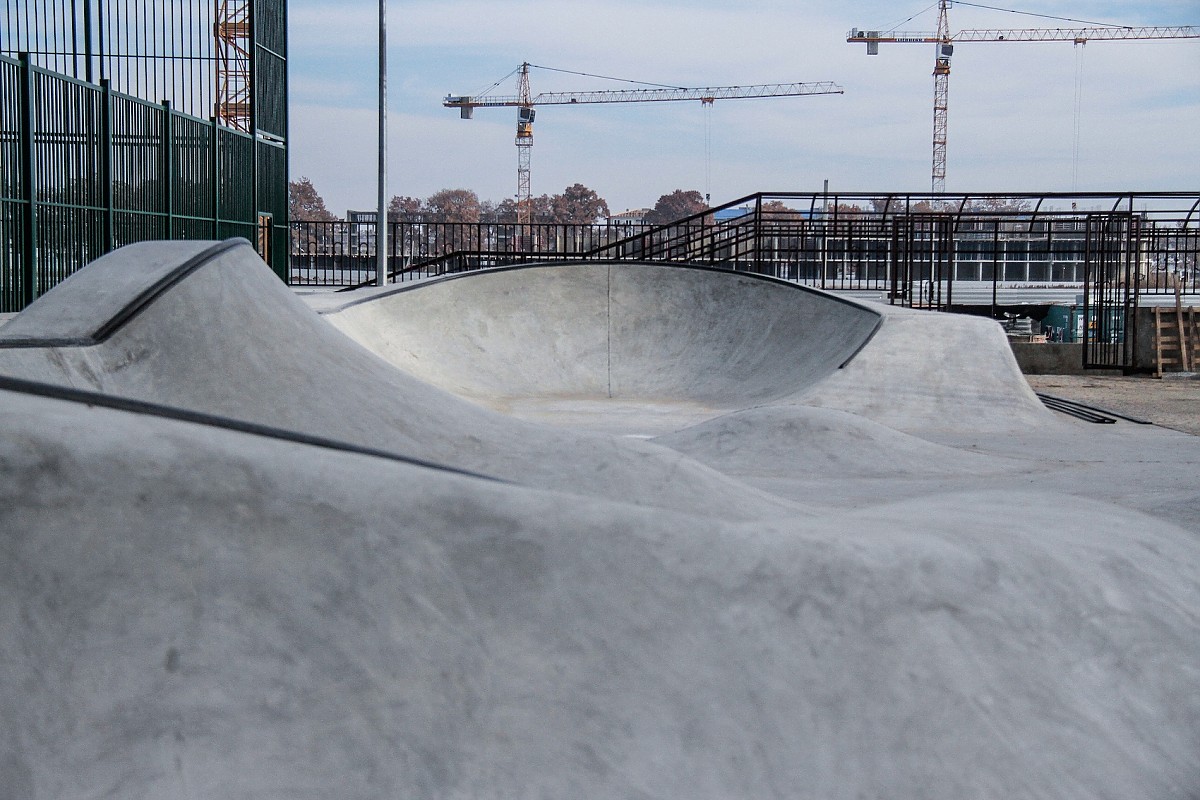 Residential complex Alps skatepark